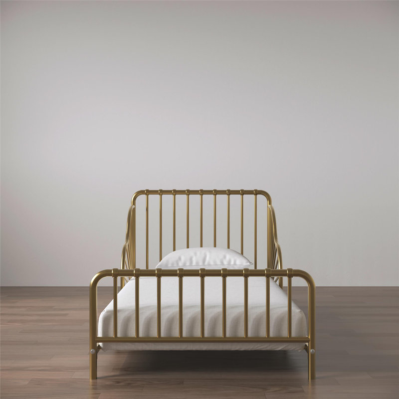 Little Seeds Quinn Whimsical Metal Toddler Bed & Reviews Wayfair